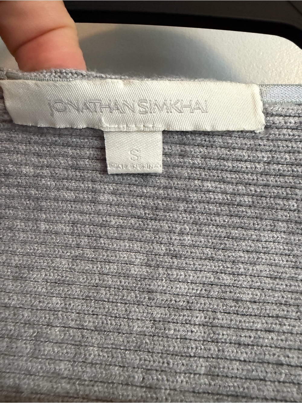 Jonathan Simkhai Ribbed Bustier Top - Picture 4 of 7